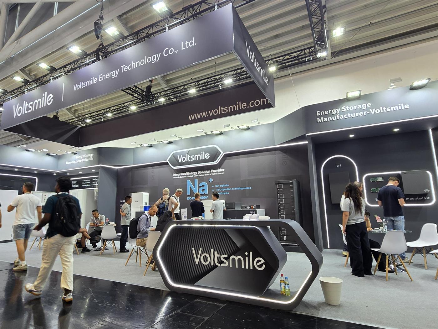 Exhibition stand built by PremiumStand at a European trade fair